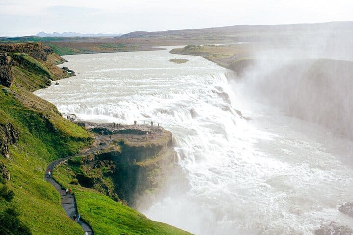 Desde la terminal de cruceros de Reikiavik Tour en círculo de oro con cráter Kerið