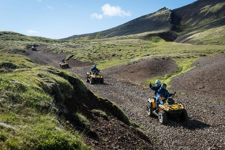 Reikiavik ATV y avistamiento de ballenas Aventura de día completo