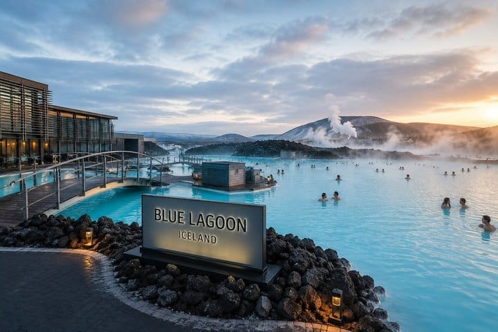Traslado privado al aeropuerto Keflavík Reykjavík y laguna azul